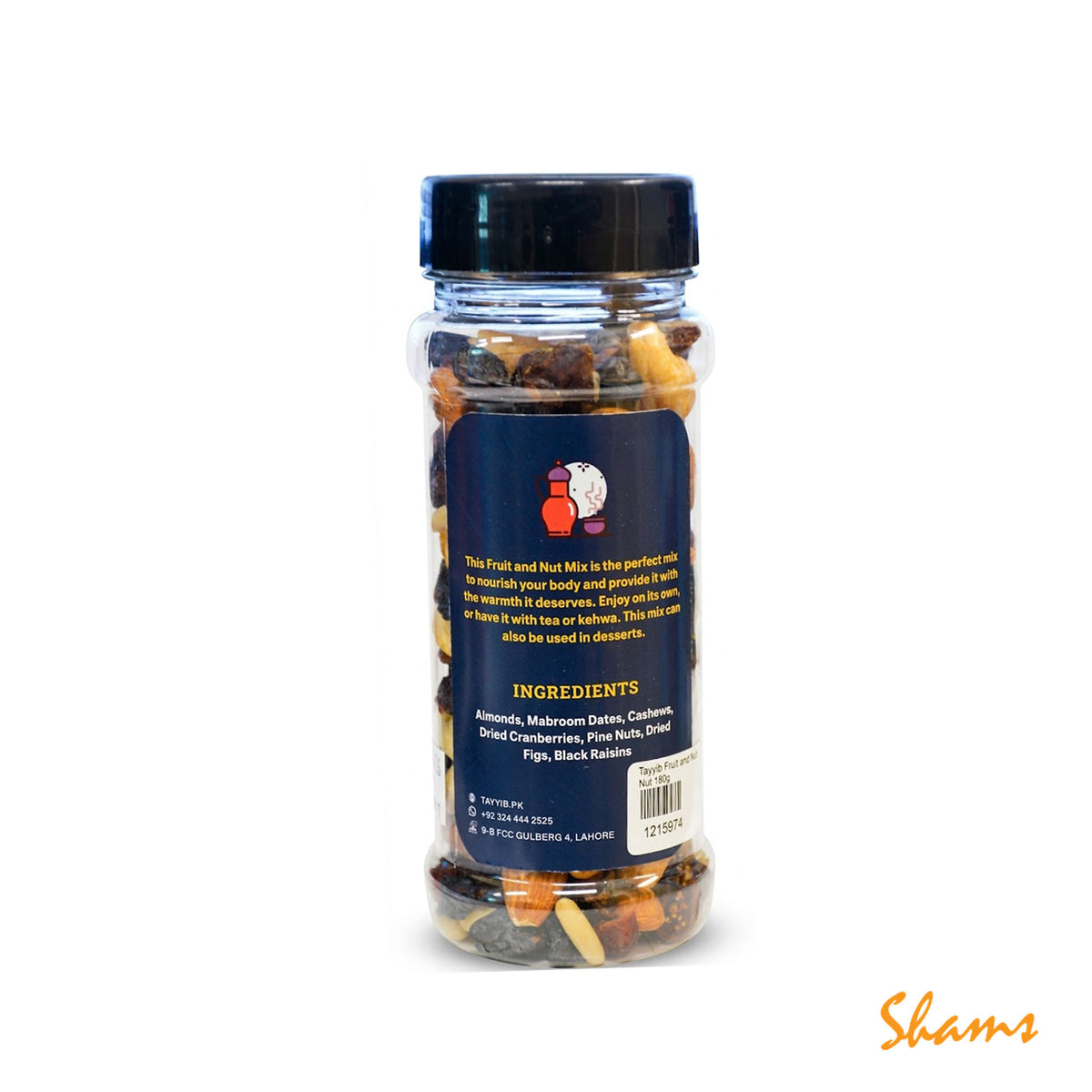 Tayyib Dried Fruit and Nut 190g