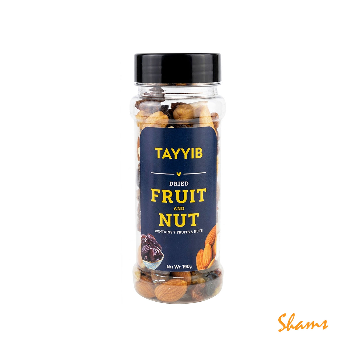 Tayyib Dried Fruit and Nut 190g