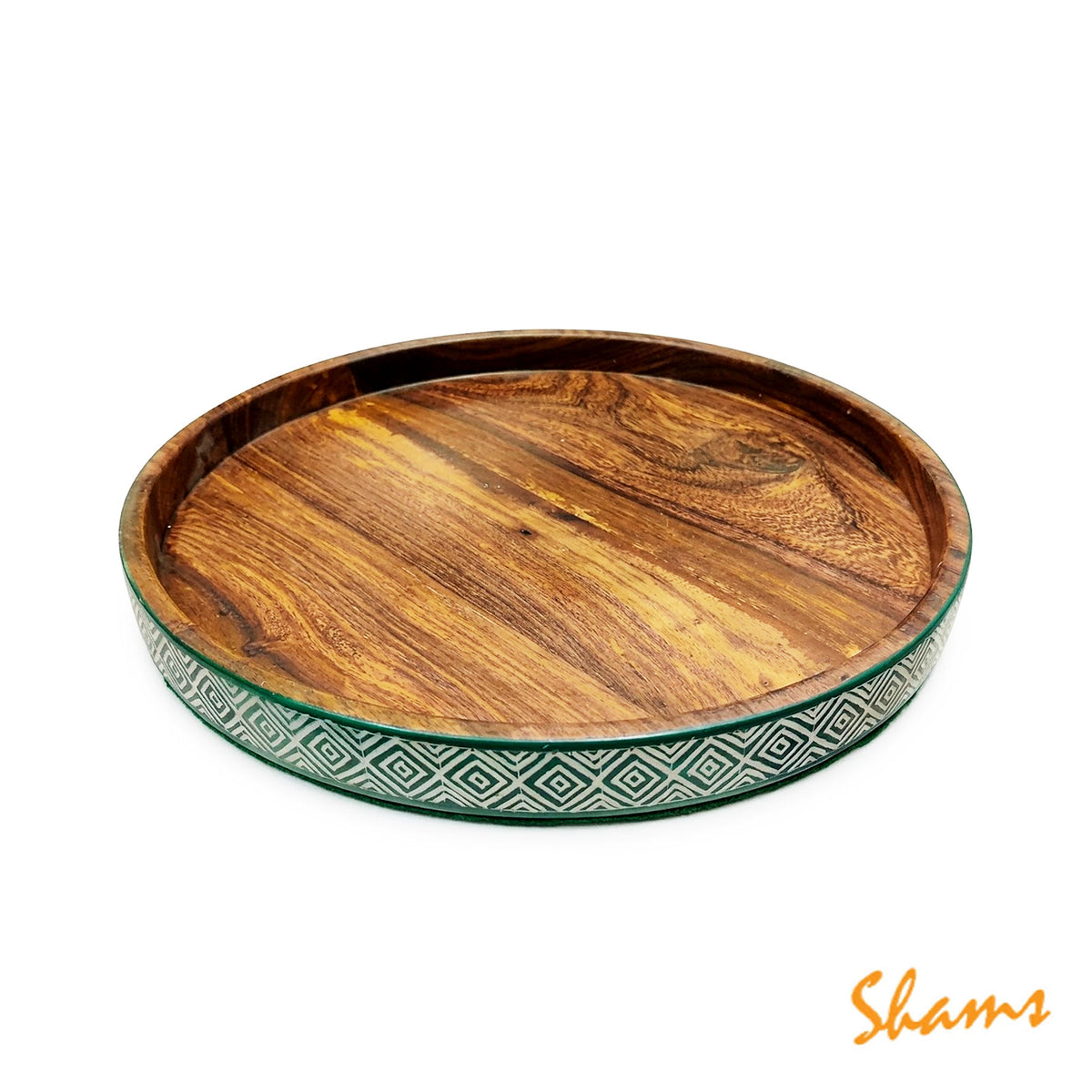 Udaari Crafts Small Muse Plate Stand - Green