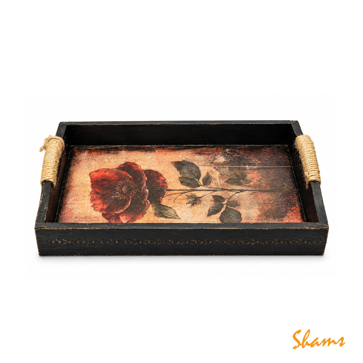 My Little Sanctuary Tray-Jute Handles