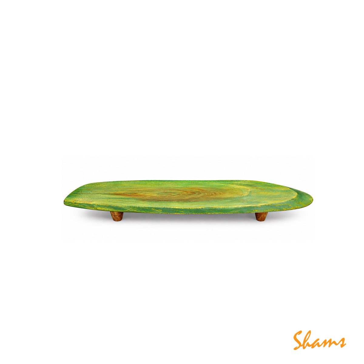 Zish Neem Wood Stained Green