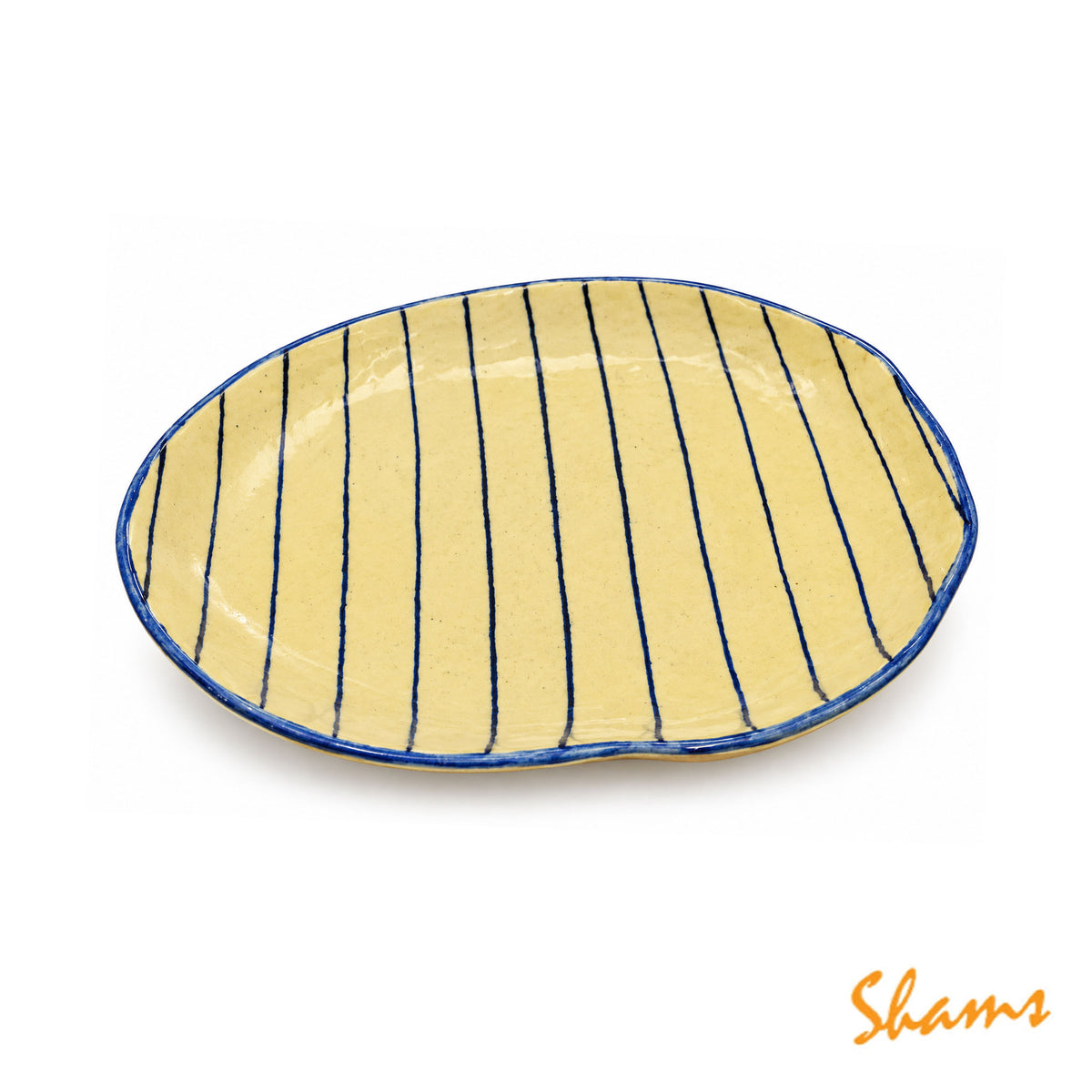 Tableware Lining Plate Blue 11"