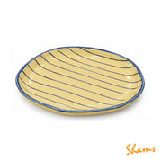 Tableware Lining Plate Blue 8"