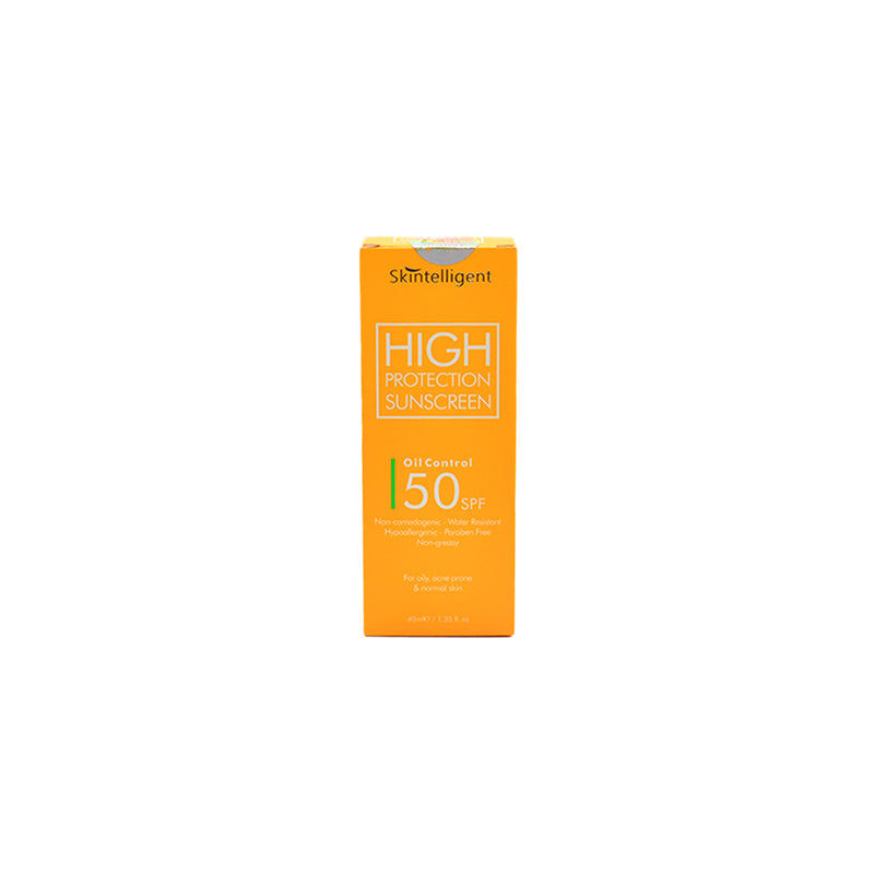 SkinTelligent High Protection SPF-50 Oil Control Sunscreen 40ml - Shams Shopping Centre Skin Telligent  