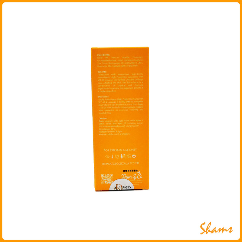 SkinTelligent high Protection Sunscreen SPF-60 40ml
