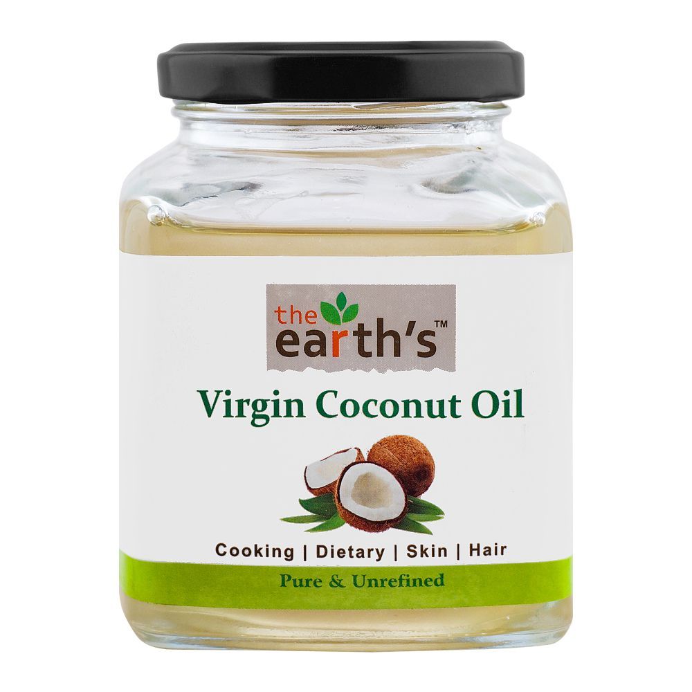 The Earths Virgin Coconut Oil 260ml - Shams Shopping Centre The Earths  