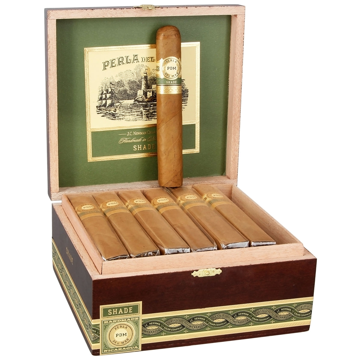 Perla del Mar Shade Double Toro 6x60 Cigar (Single Cigar) - Shams Shopping Centre Perla Del Mar  