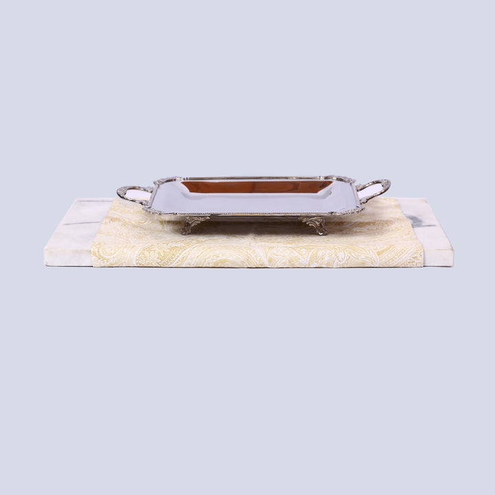 Tableware Rectangular Classic Rope Small With Handles Platter SV00020 - Shams Shopping Centre Tableware  