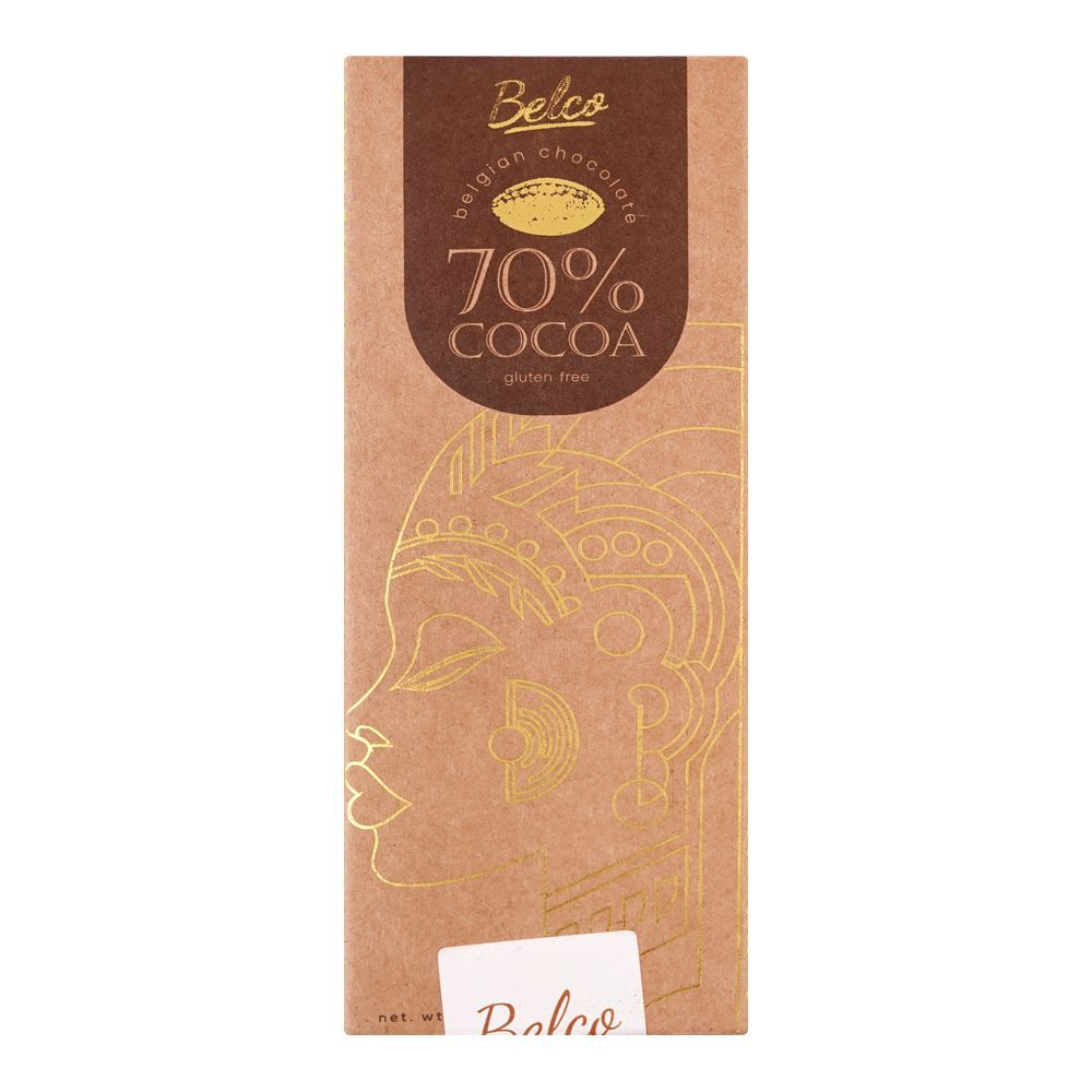 Belco 70% Cocoa Chocolate Bar 40g