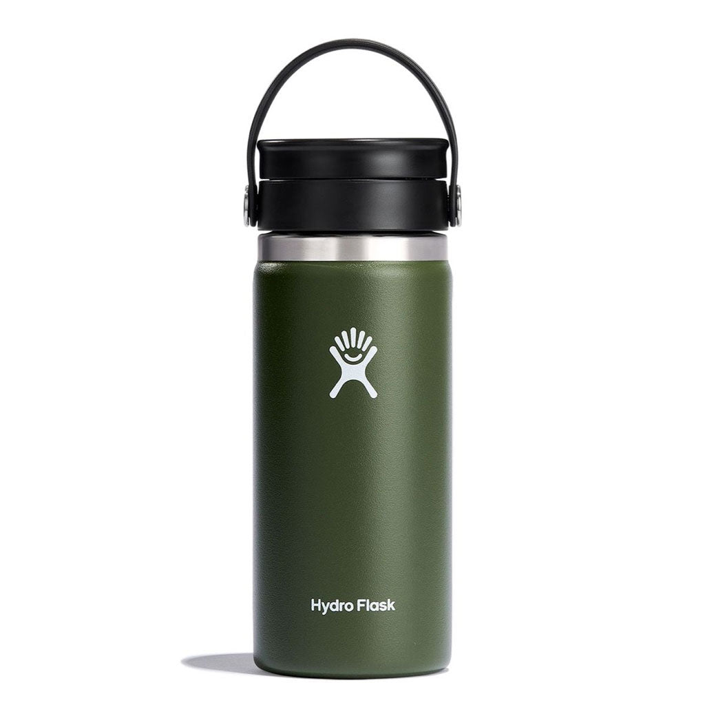 Hydro Flask 16oz Wide Mouth With Flex Sip Lid-Olive - Shams Shopping Centre Hydro Flask  