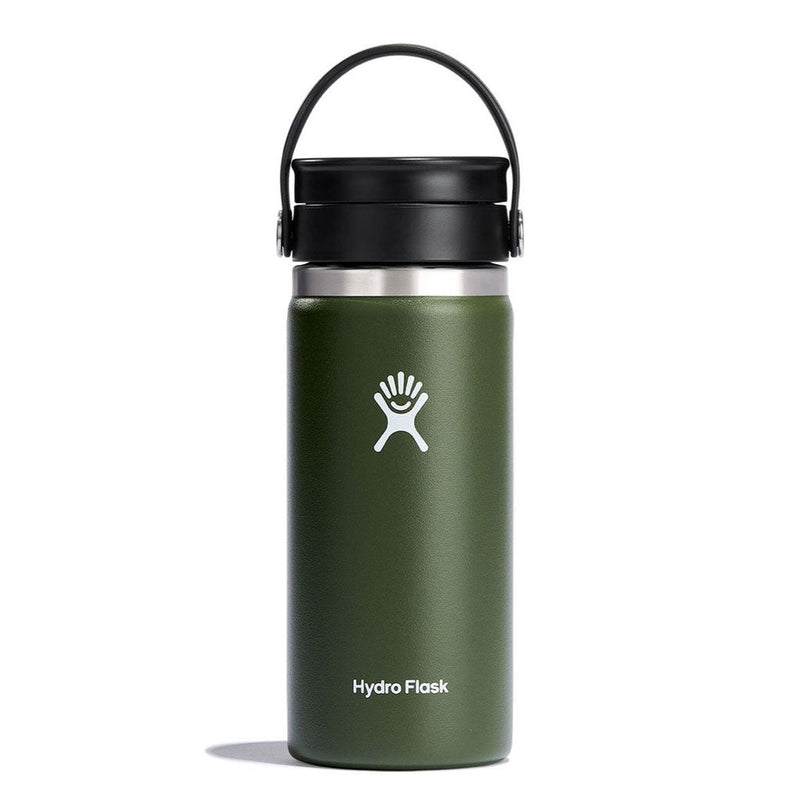 Hydro Flask 16oz Wide Mouth With Flex Sip Lid-Olive