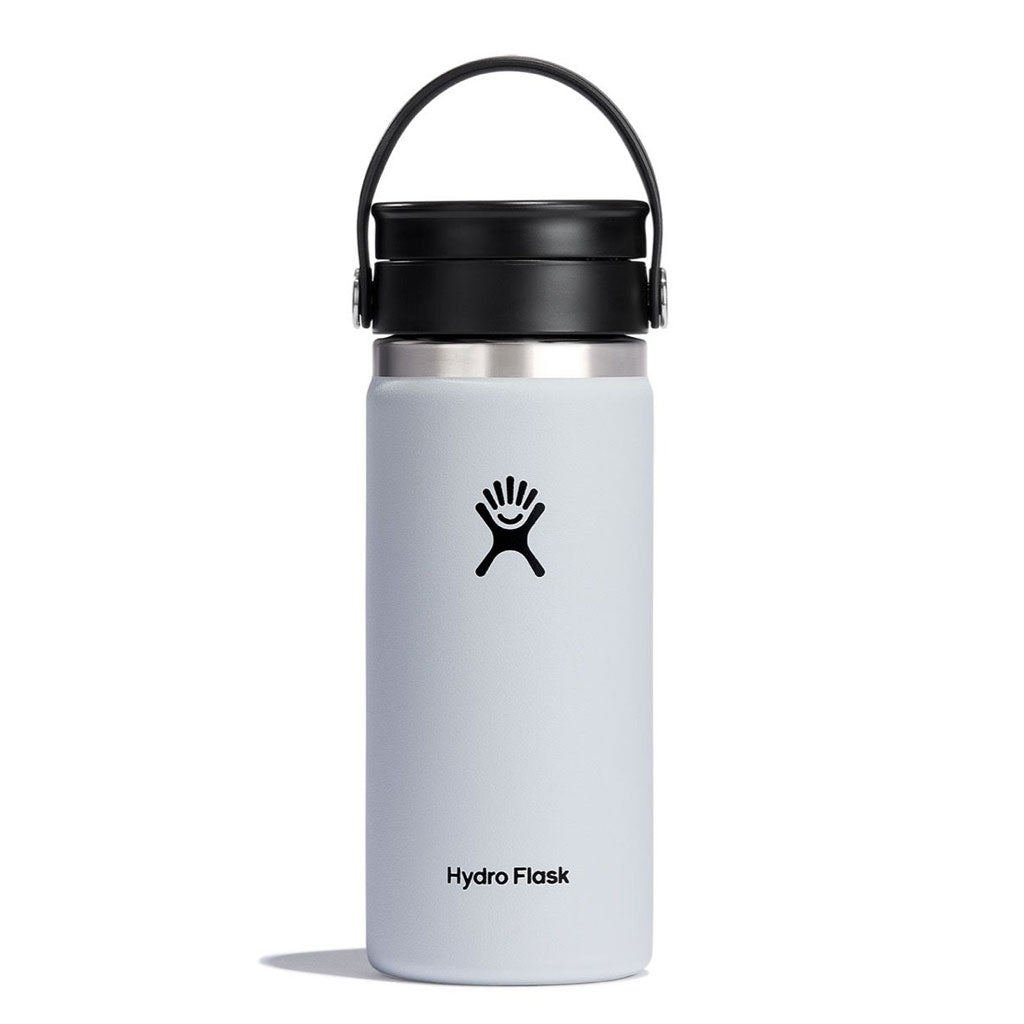 Hydro Flask 16oz Wide Mouth With Flex Sip Lid-White - Shams Shopping Centre Hydro Flask  
