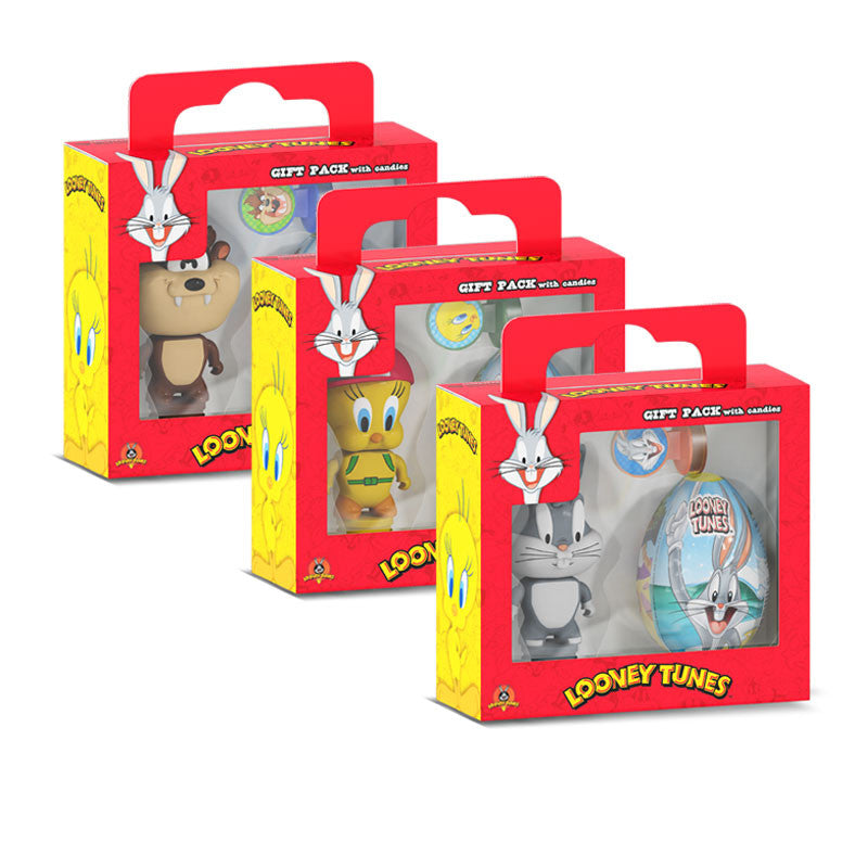 Relkon Looney Tunes Gift Pack With Candies 10g