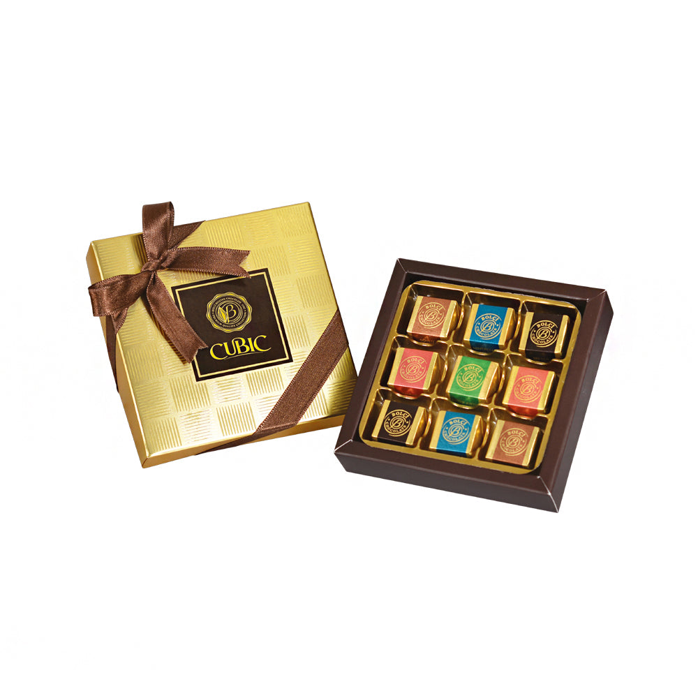 Bolci Belgian Chocolate Cubic Box 75g - Shams Shopping Centre Bolci  