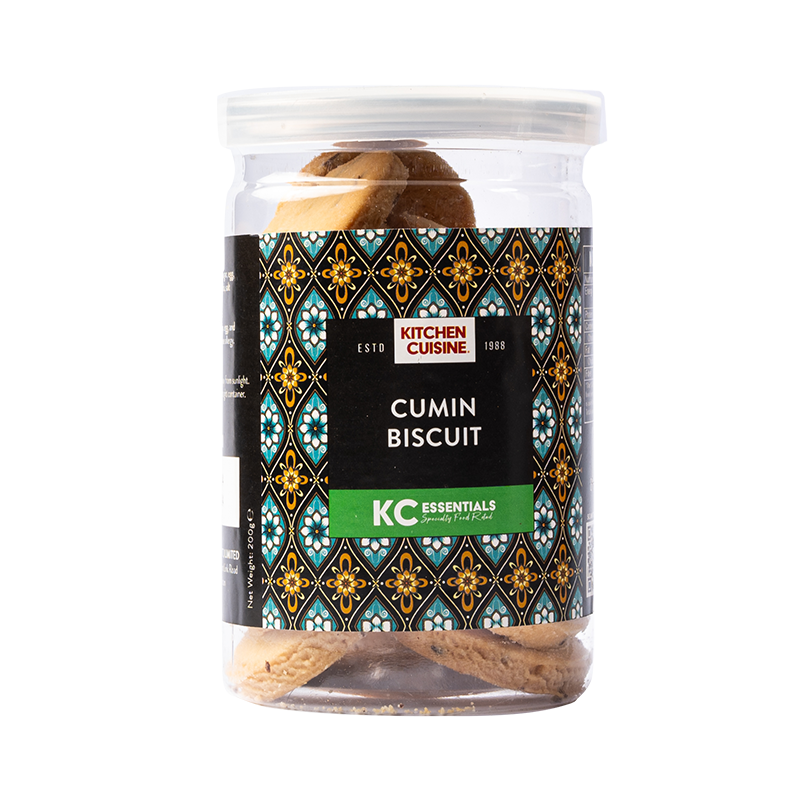 Kitchen Cuisine Cumin Biscuit Jar 220g