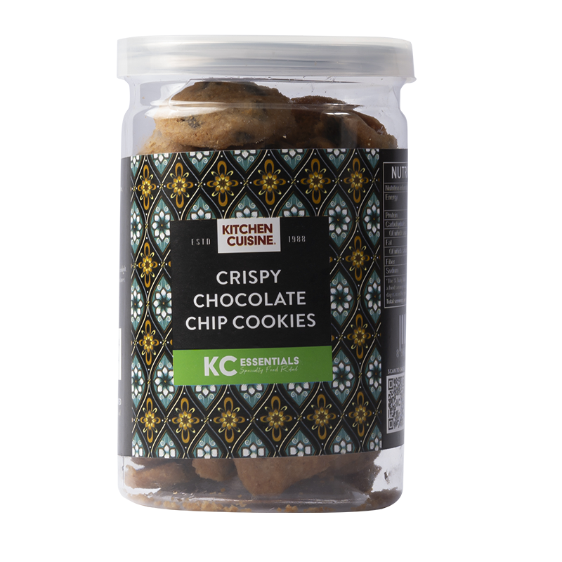 Kitchen Cuisine Crispy Chocolate Chip Cookies Jar 175g