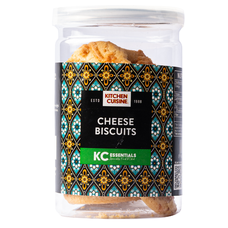 Kitchen Cuisine Cheese Biscuits Jar 180g