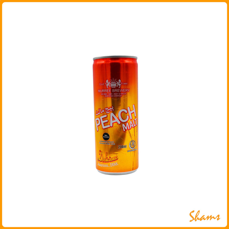 Murree Brewerys Peach Malt Tin 250ml