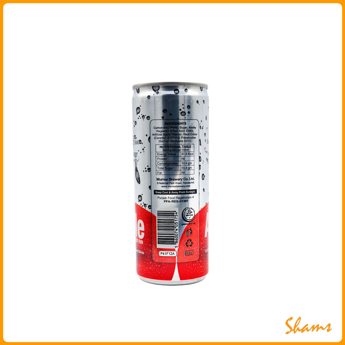Murree Brewery Big Apple Tin 250ml