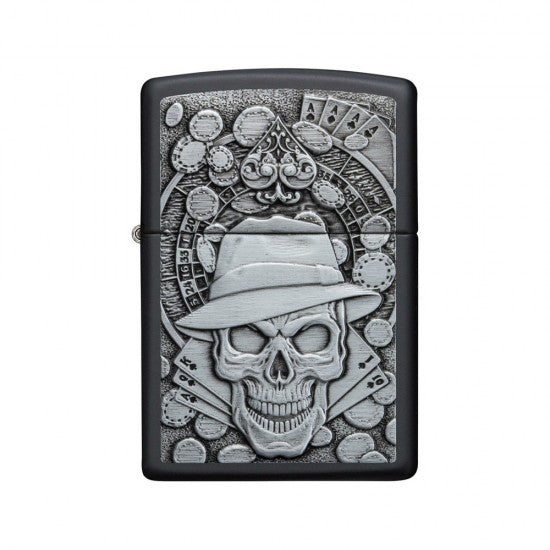 Zippo 49183 -218 Gambling Skull - Shams Shopping Centre Zippo  