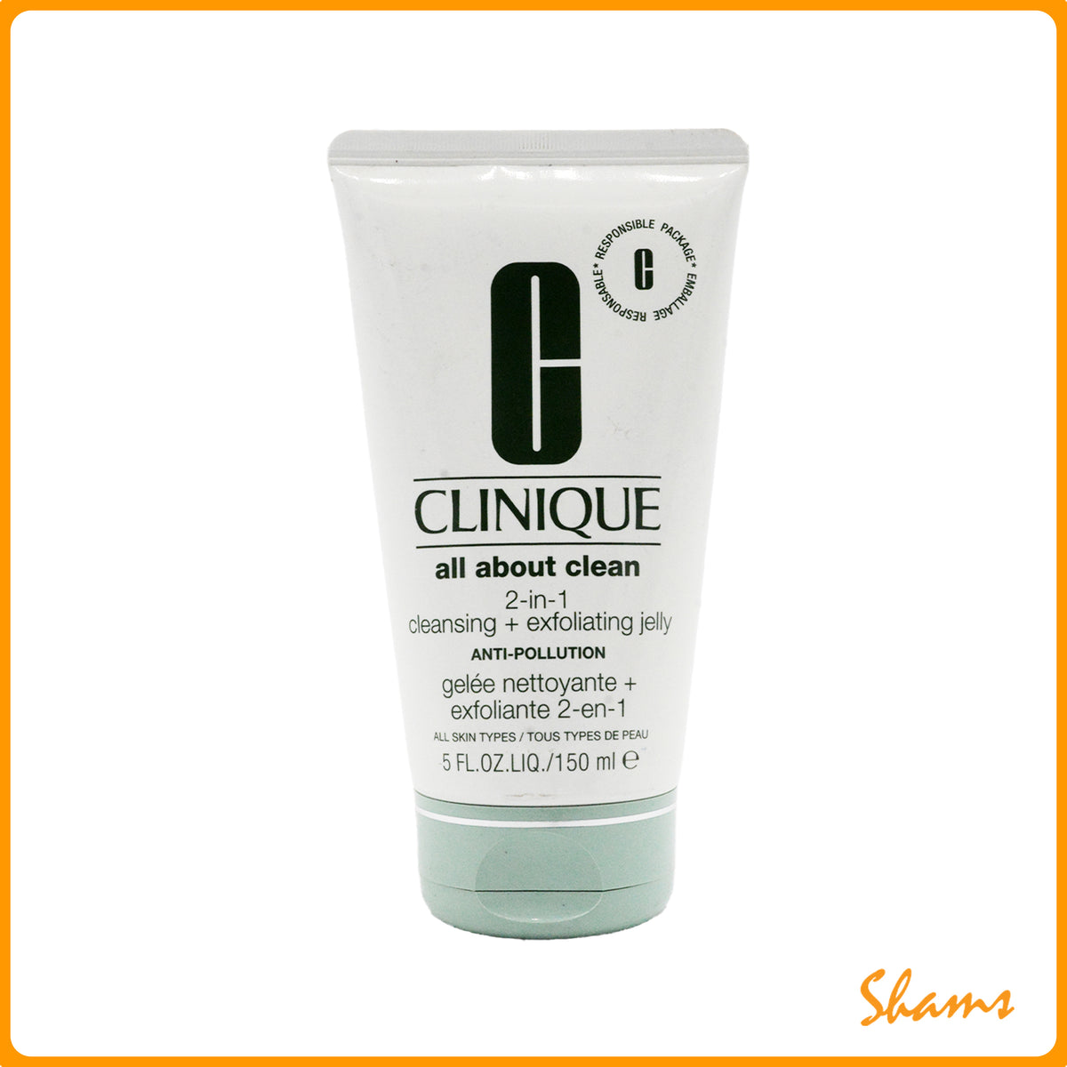 Clinique All About Clean 2 In 1 Anti Pollution Cleansing 150ml