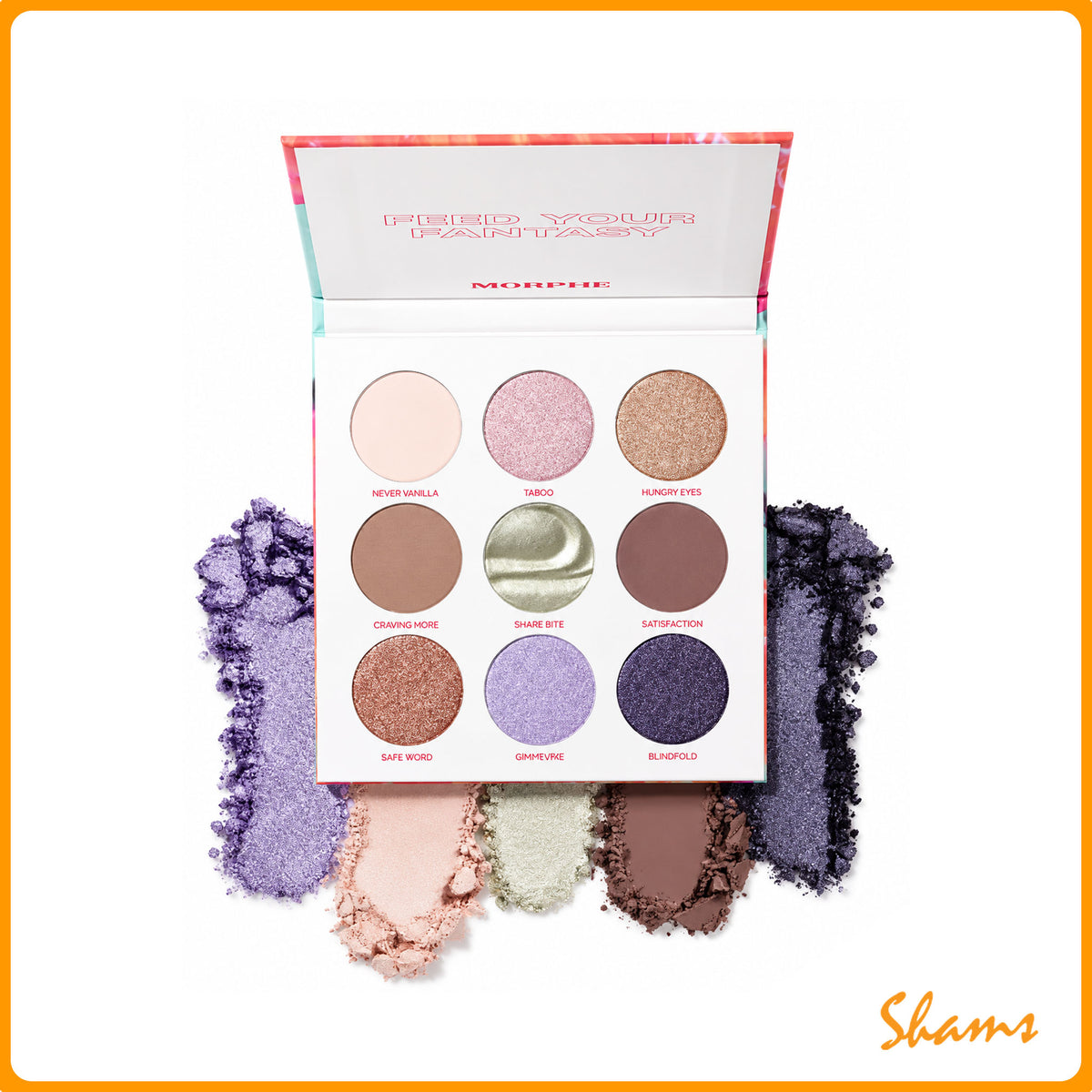 Morphe Pulp Fantasy Eyeshadow Palette 10.1g