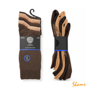 Vince Camuto 5p Socks-Brown