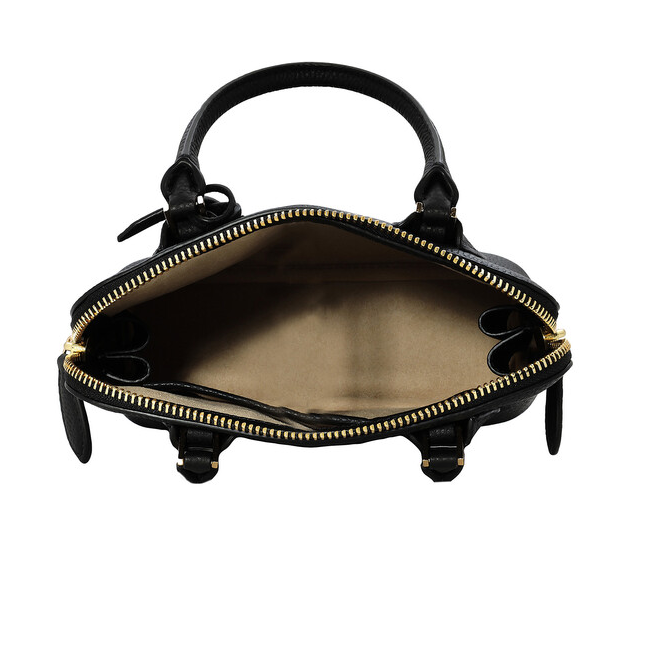 Tory Burch Mini Pebbled Leather Swing Crossbody Bag