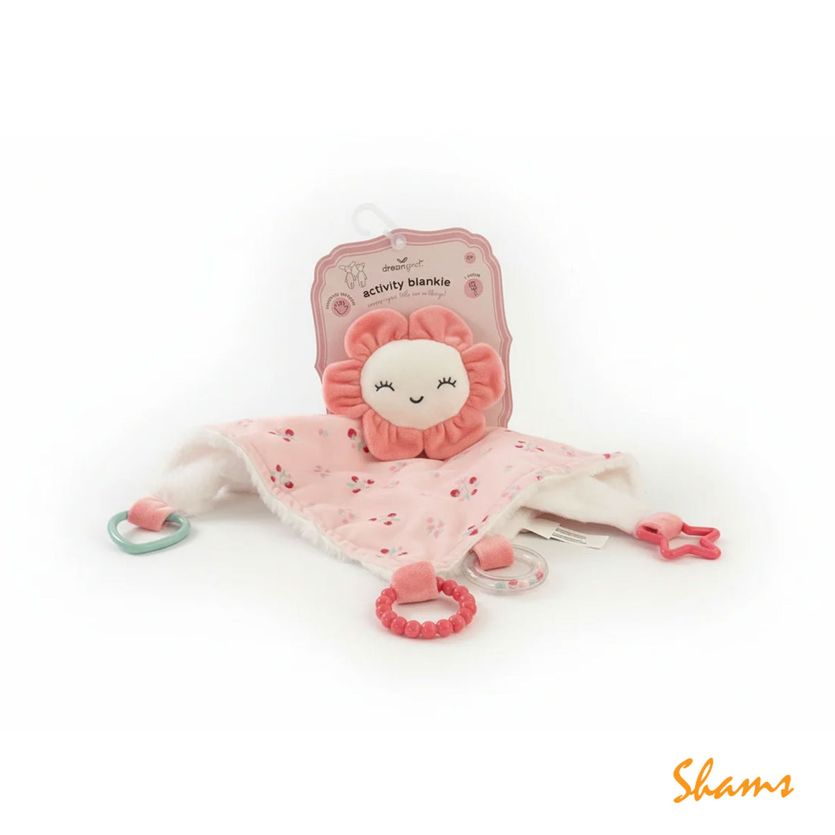 Dream Go Activity Blankie-Pink