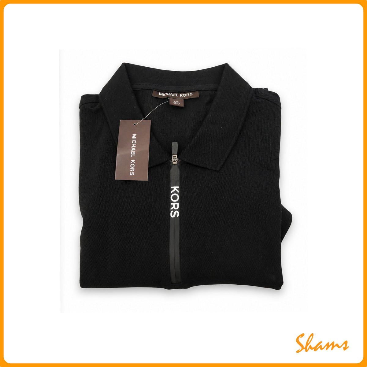 Michael Kors Polo T Shirt Plain Black