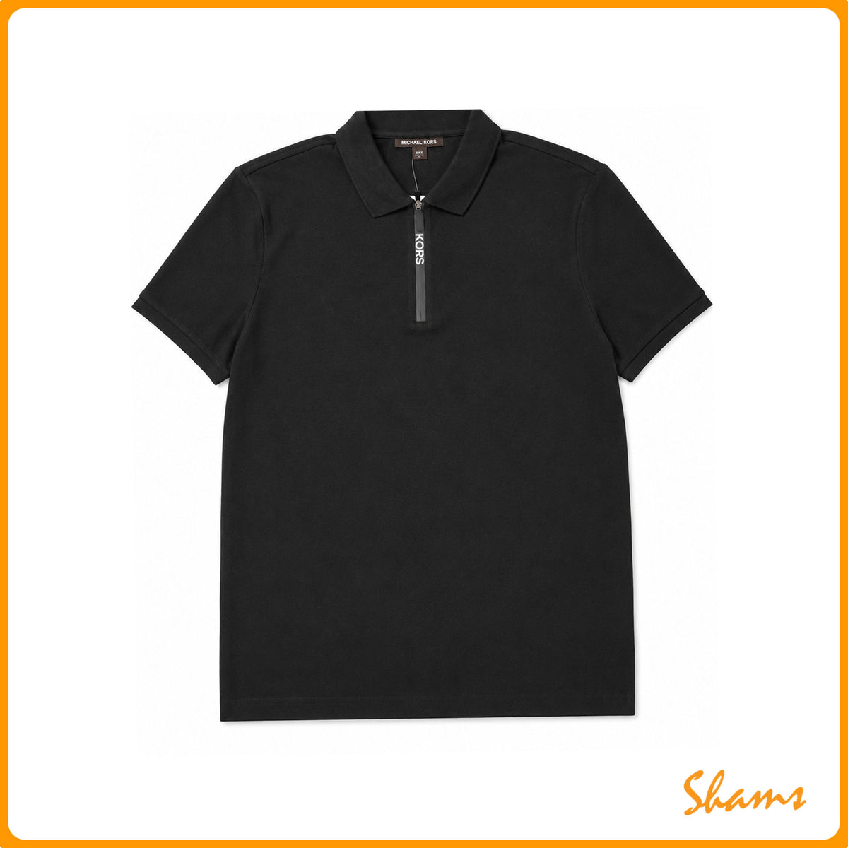 Michael Kors Polo T Shirt Plain Black