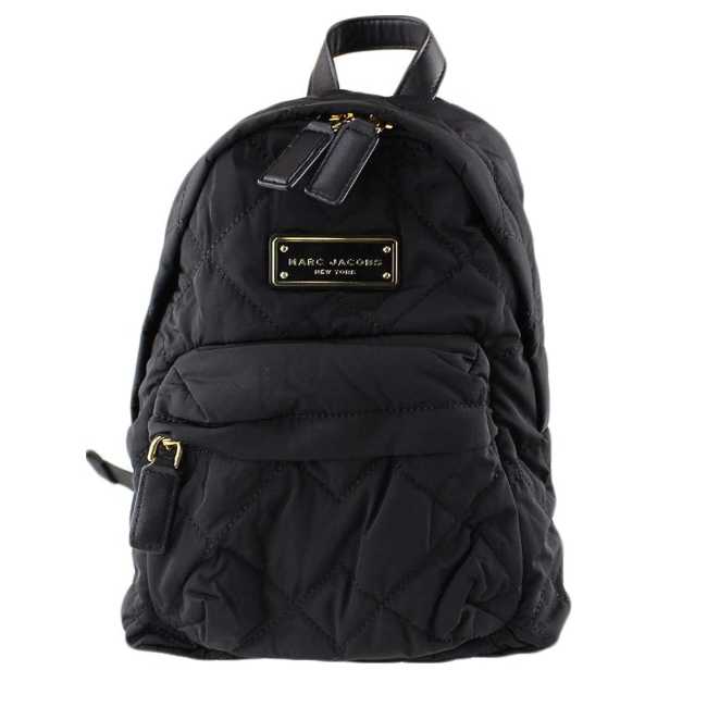 Marc Jacobs Quilted Nylon Medium Adjustable Backpack