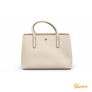 Tory Burch Blake Small Tote Bag-Warm White