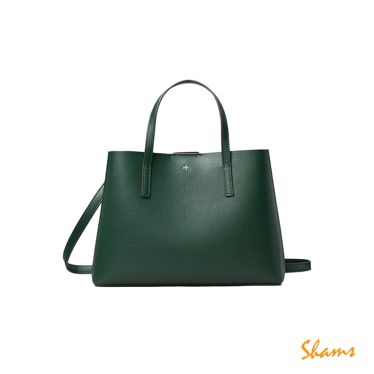 Tory Burch Blake Small Tote Bag-Deep Green