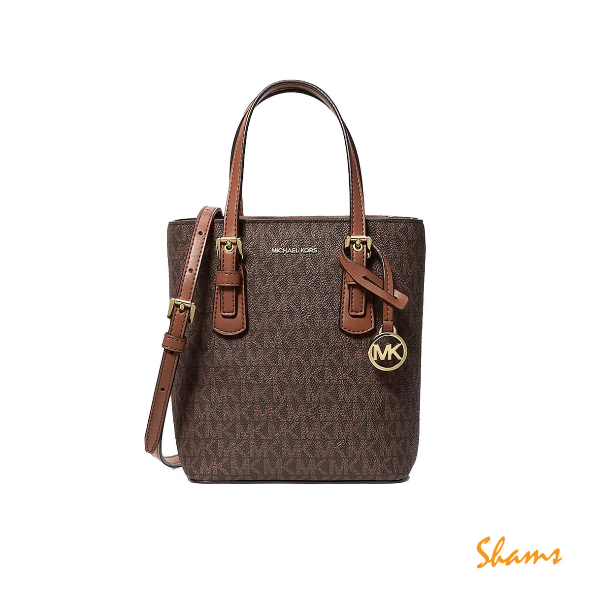 Michael Kors Voyager Bag-Brown