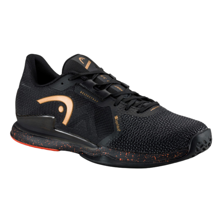 Head Sprint PRO Indoor Black/Orange  Art 273002-080 UK 8 - Shams Shopping Centre Head  