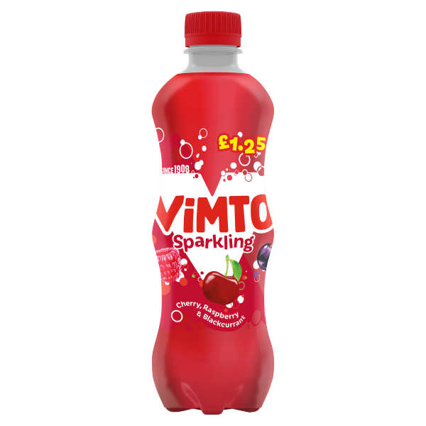 Vimto Sparkling Cherry,Raspvberry & Blackcurrant Bottle 500ml - Shams Shopping Centre Vimto  