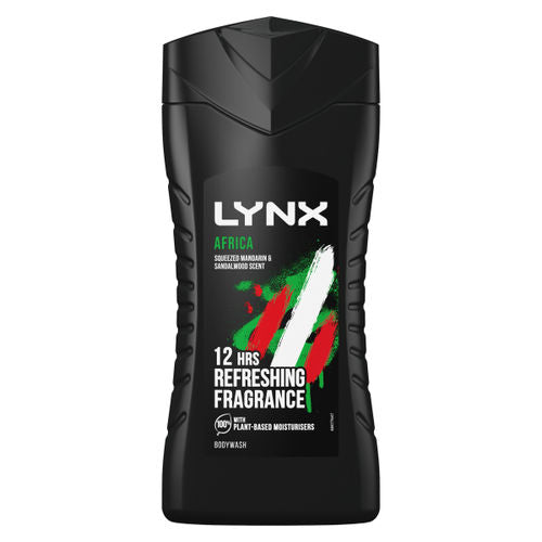 LYNX Africa Squeezed Mandarin Body Wash 225ml