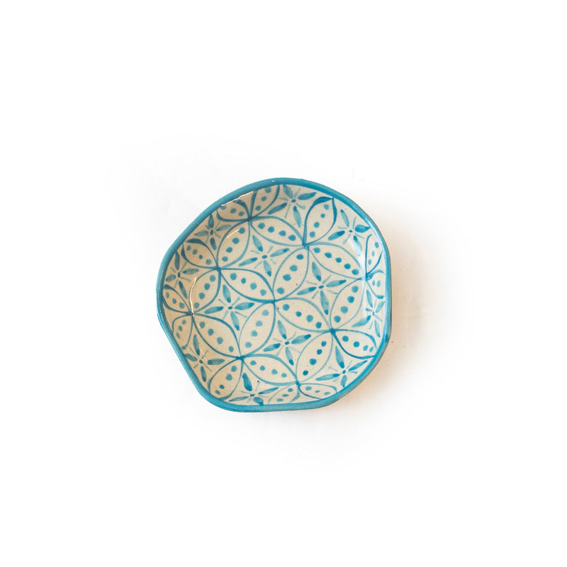 Tableware Turquoise Marrakech Bowl 5" 00147 - Shams Shopping Centre Tableware  