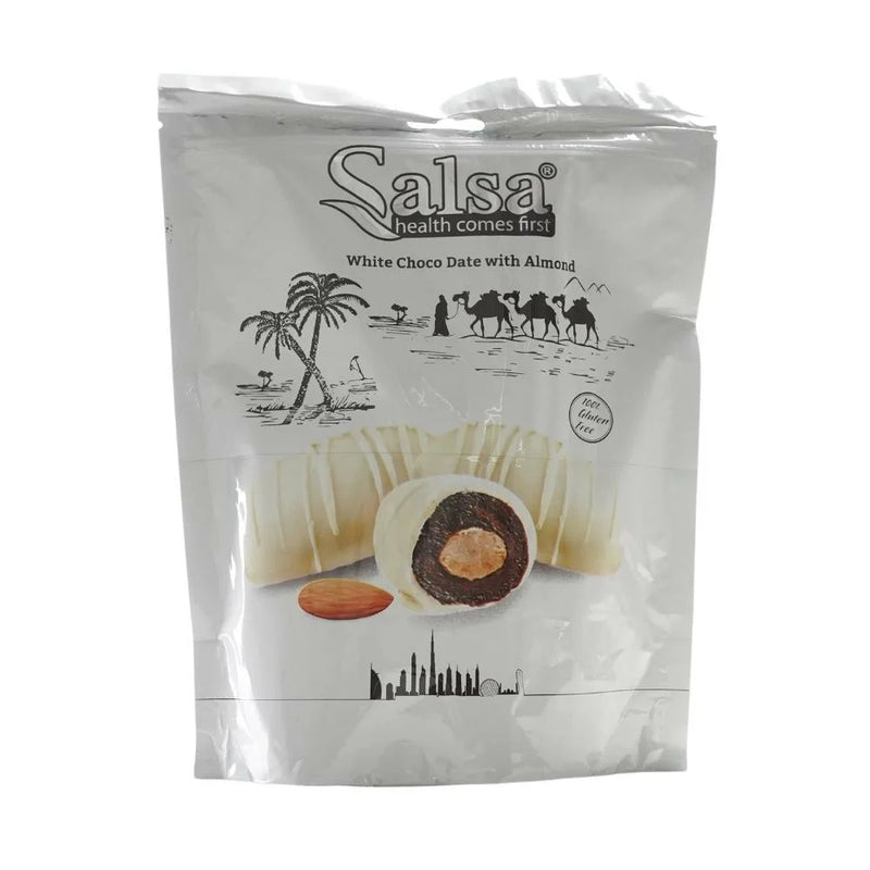 Salsa White Choco Date With Almond 500g