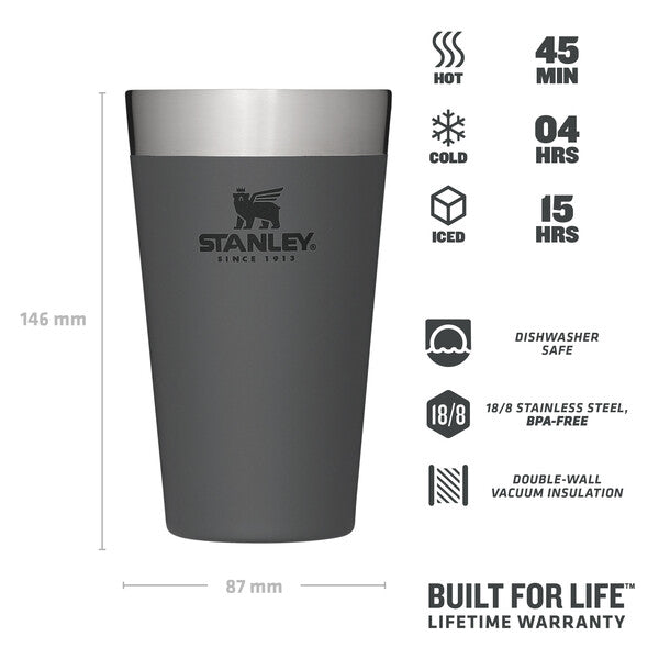 Stanley Adventure Stacking Beer Pint  0.47L - Shams Shopping Centre Stanley  