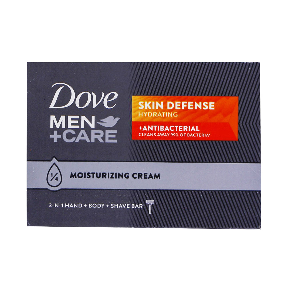 Dove Men +Care Skin Defense Hydrating Soap Bar 106g - Shams Shopping Centre Dove  
