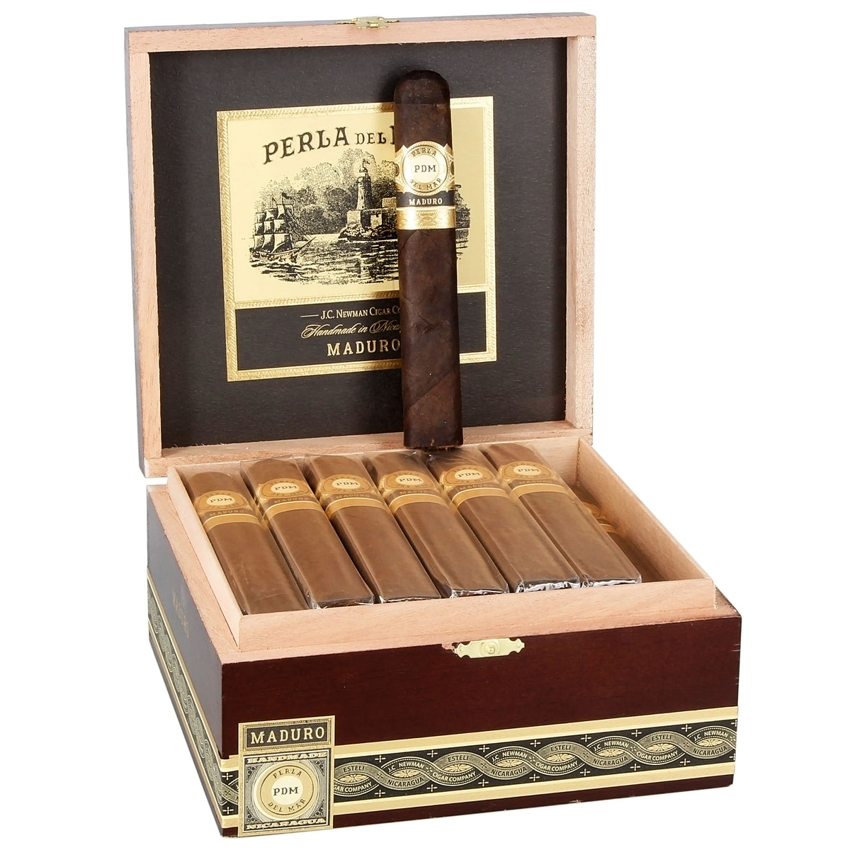 Perla del Mar Maduro Double Toro 6x60 Cigar (Single Cigar) - Shams Shopping Centre Perla Del Mar  