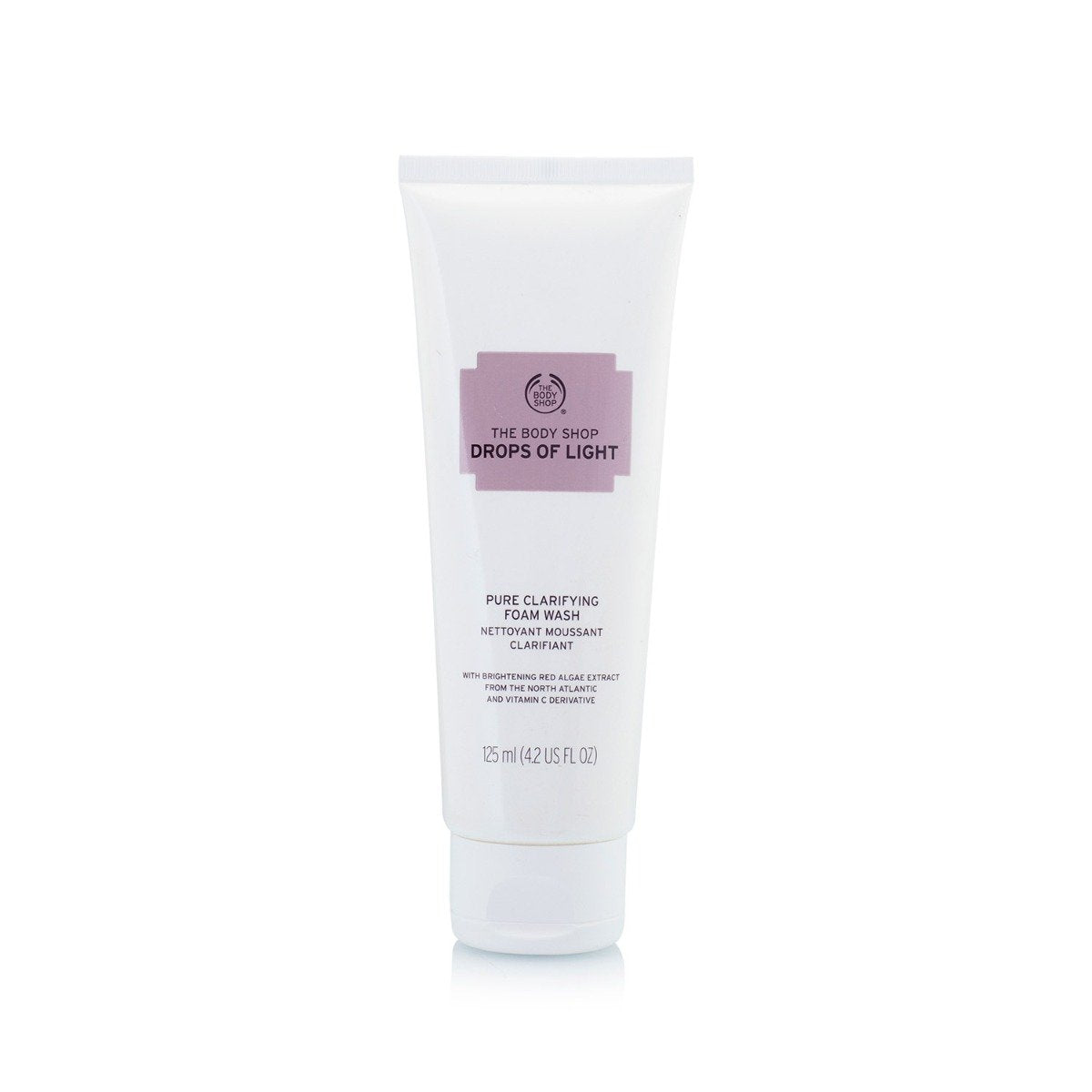 The Body Shop Drops Of Light Pure Foam Wash 125ml - Shams Shopping Centre Body Shop  