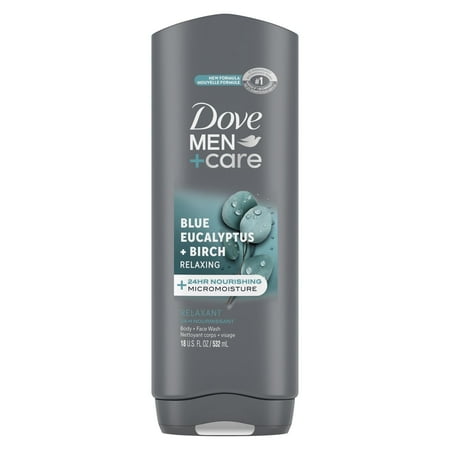 Dove Men +Care Blue Eucalyptus +Birch Body Wash 532ml