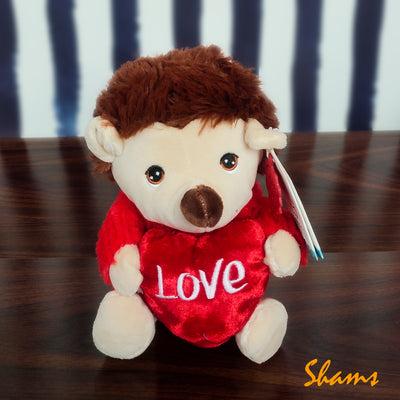 Keel Toys 20CM Valentines Hedgehog With Heart - Shams Shopping Centre Keel  