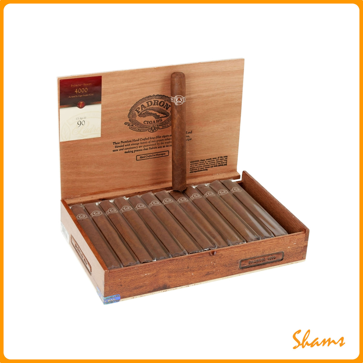 Padron 4000 Natural Cigar (Single Cigar)