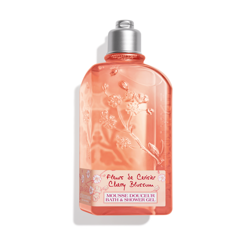 L'occitane Cherry Blossom Bath and Shower Gel 250ml - Shams Shopping Centre L'occitane  