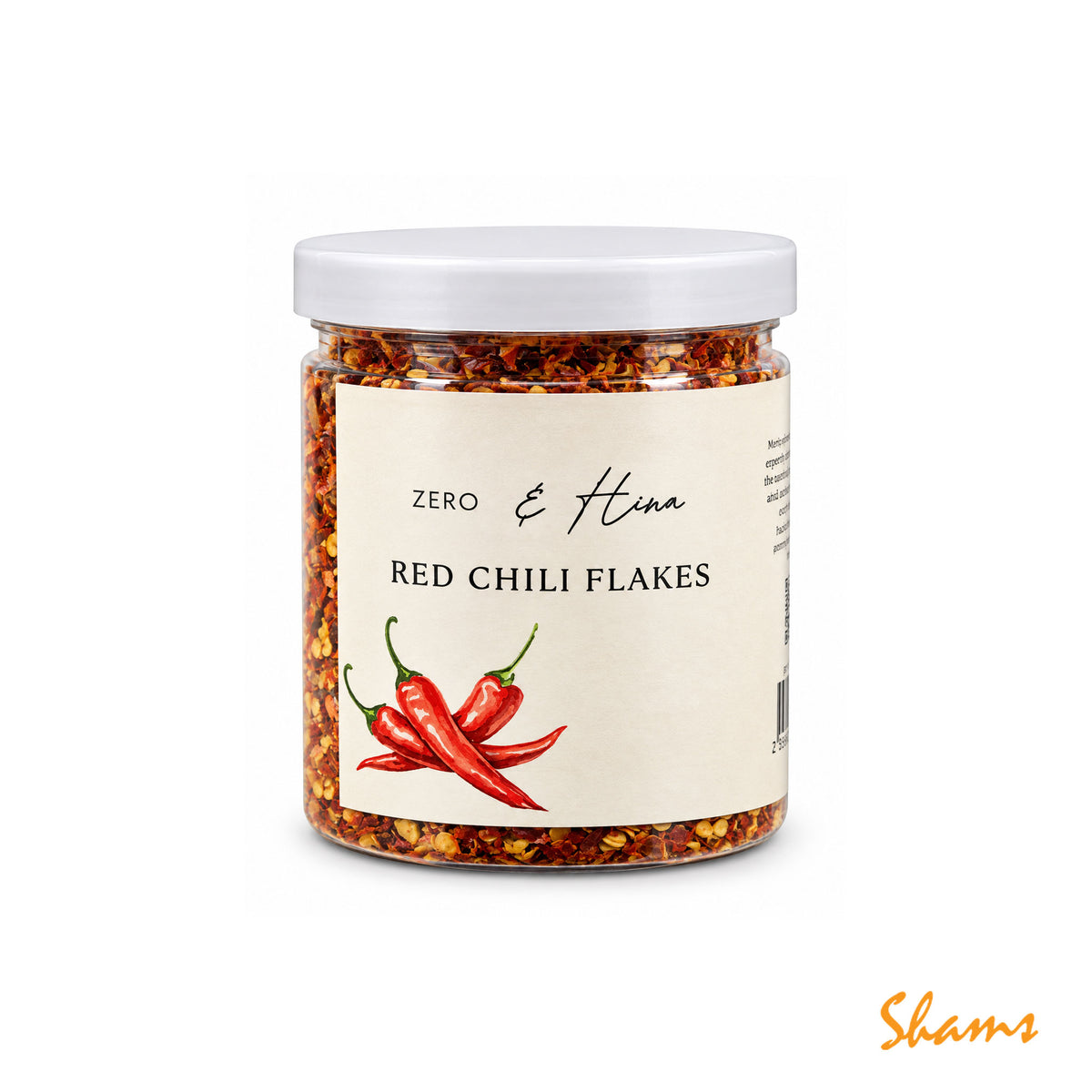 Zero & Hina Red Chili Flakes 90g