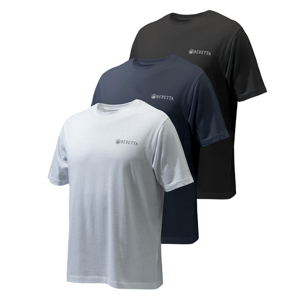 Beretta Set of 3 Corporate TS Blue Total Eclipse & Black & White TS841T20810M04L